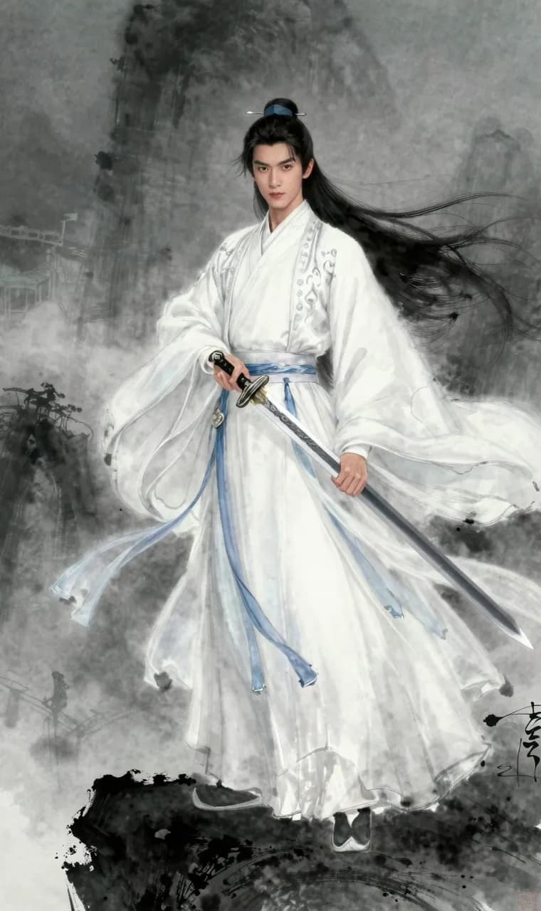 傲剑 character portrait