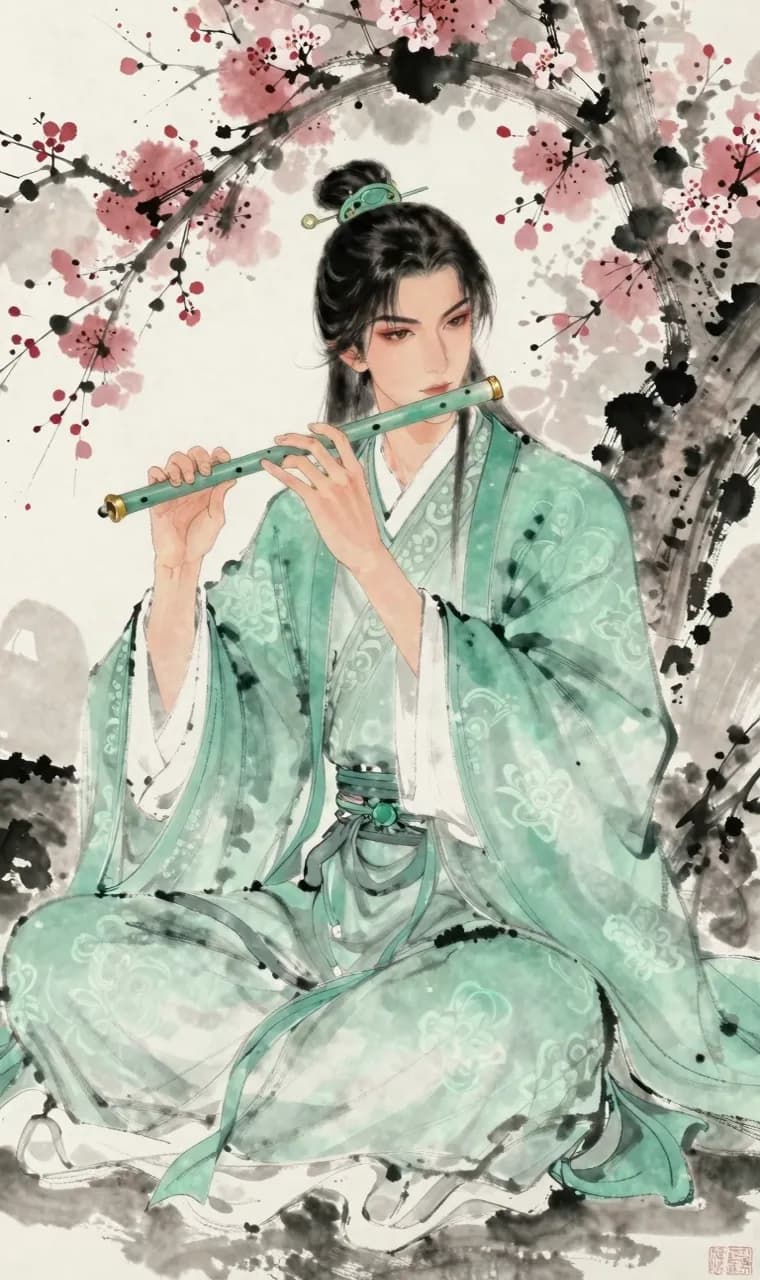 兰亭 character portrait