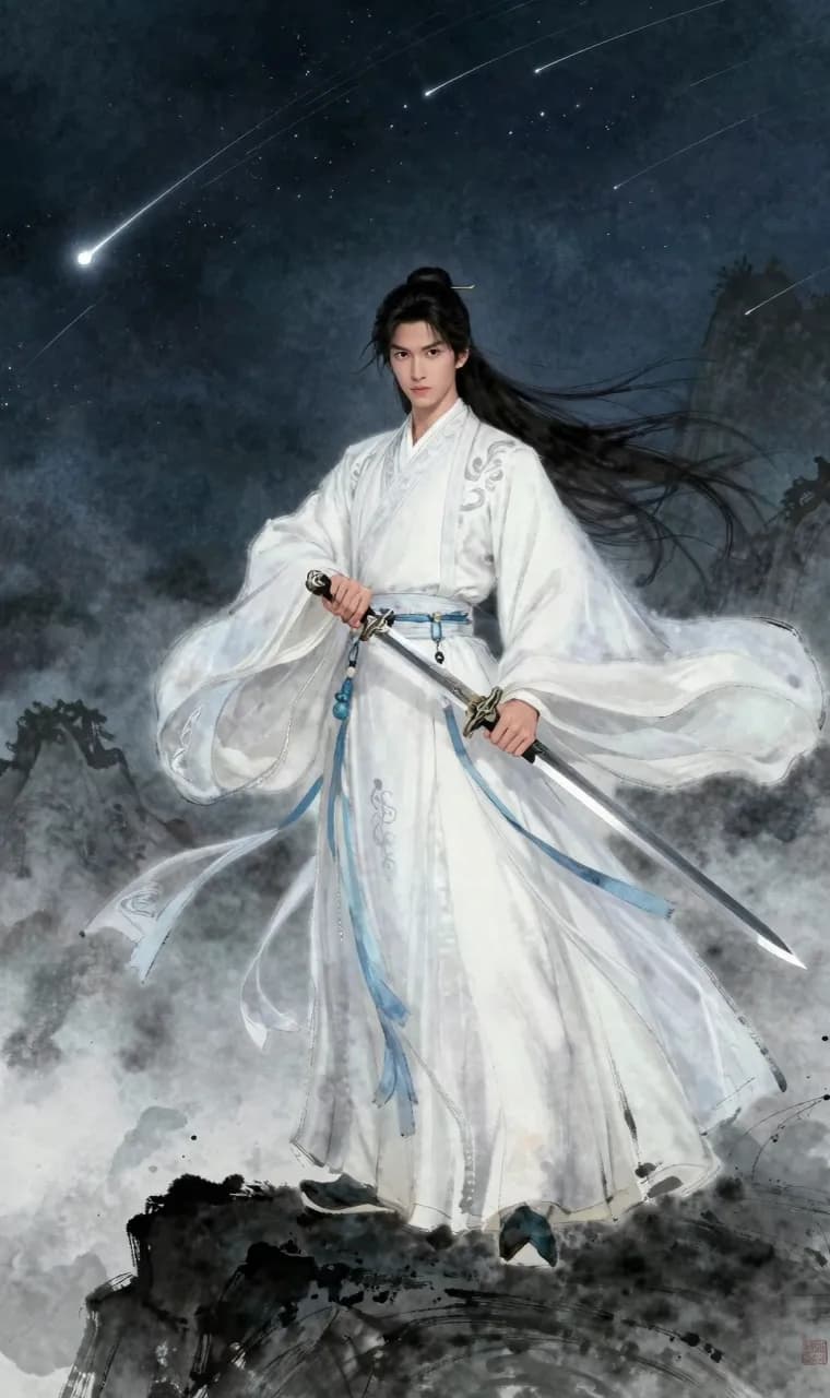 流星 character portrait