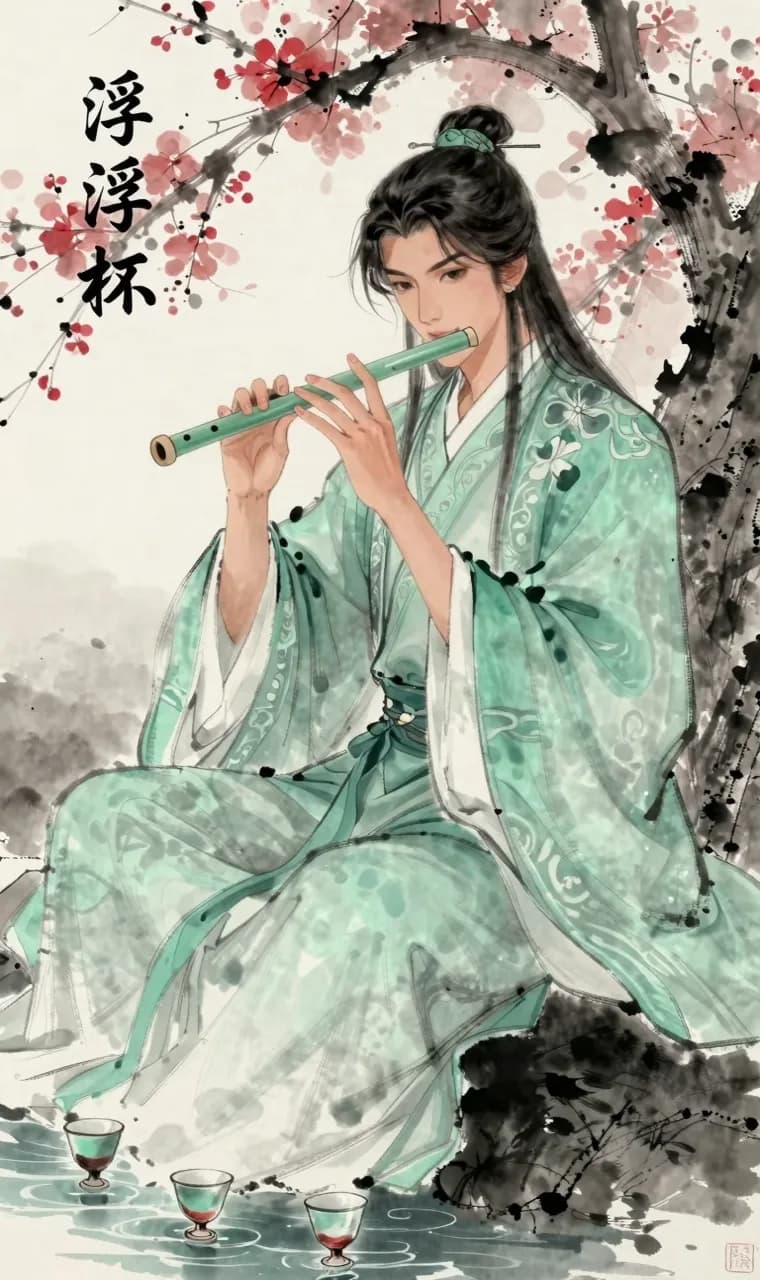 流觞 character portrait