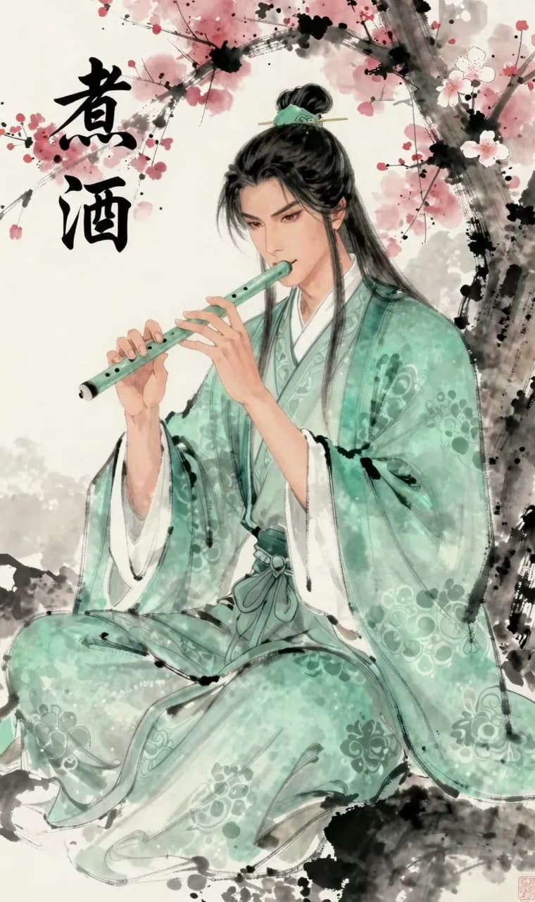 煮酒 character portrait