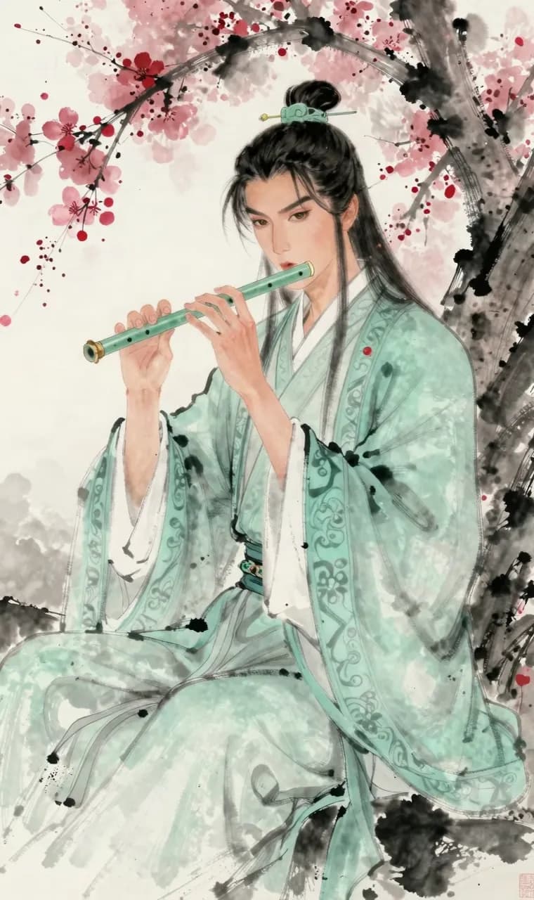 诗酒 character portrait