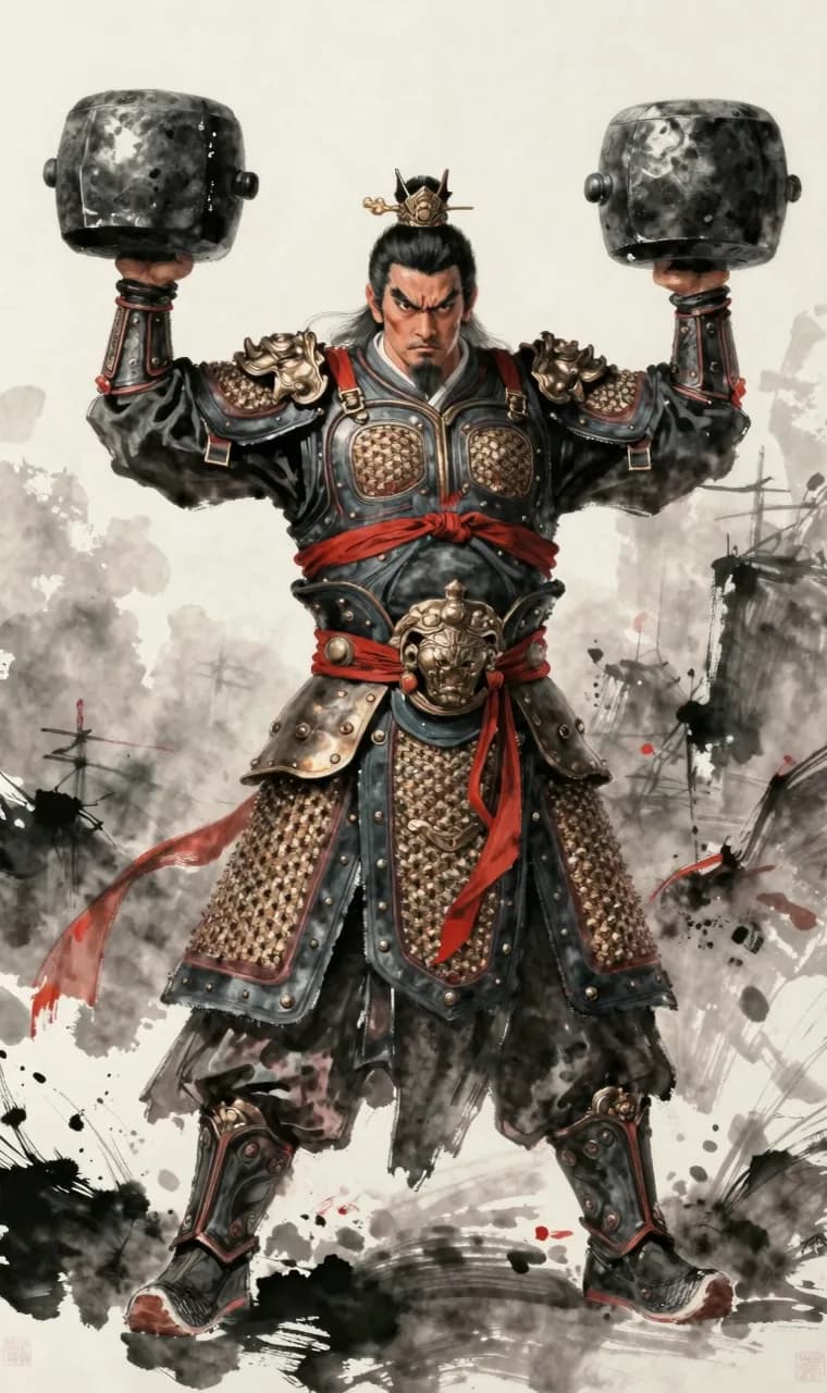 霸王 character portrait