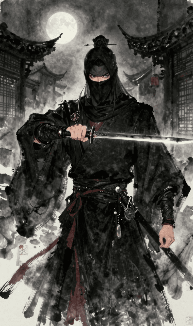 墨渊 character portrait